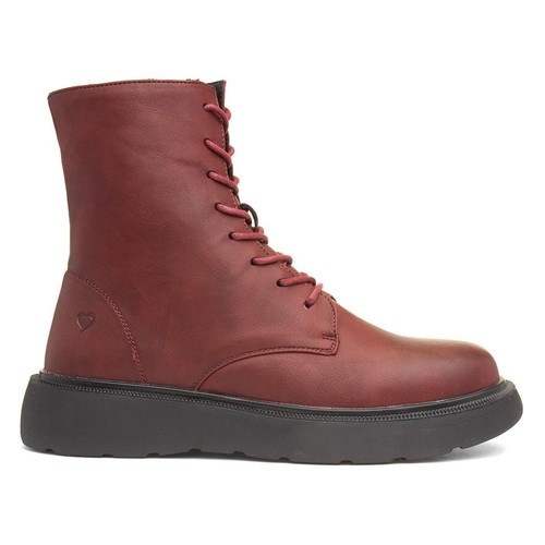 Heavenly feet womens boots - feet, red
