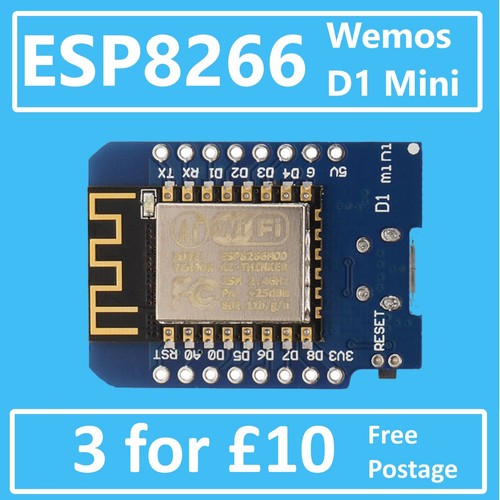 Esp8266 wemos mini - mini, esphome