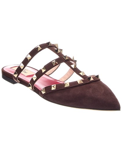 Valentino rockstud caged suede - rockstud,
