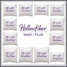 Hollowfibre Cushion Pads