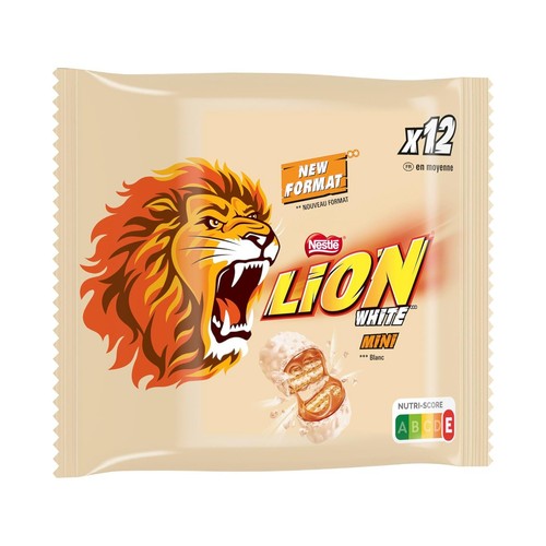Lion white mini caramel - mini,