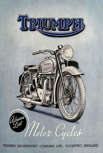 Metal sign reproduction of - reproduction,
