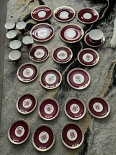 Windsor Vintage Fine Bone China Tea Set With Side Plates, sugar bowl & milk jug 