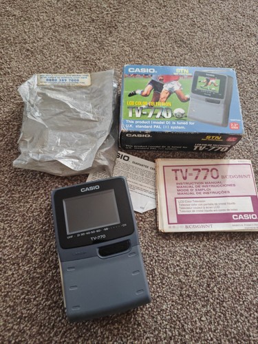 Casio 770d portable pocket - portable,