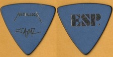 Metallica 1993 James Hetfield signature large ESP logo Guitar Pick