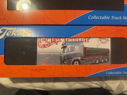 Tekno scania hook loader 50 - scania, 1:50