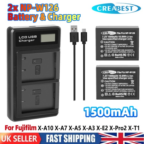 1500mah w126 battery - 2x,