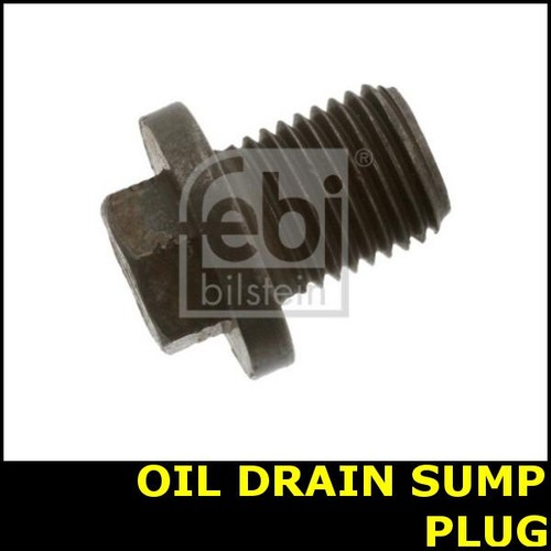 Oil drain sump plug - drain, fits