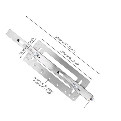 Door handle jig cupboard - handle,