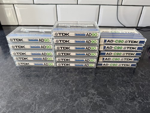 Tdk c90 blank audio - ad-c90,