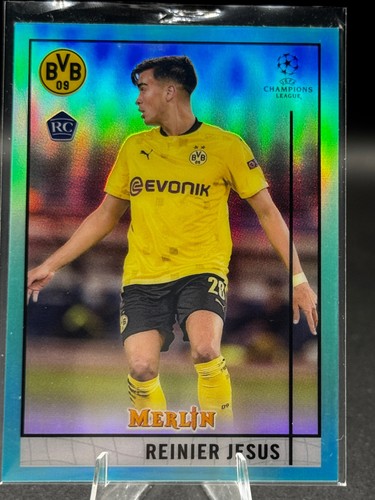 Topps merlin 2020 - 2020/21, reinier