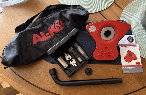 Alko caravan wheel lock - lock, no