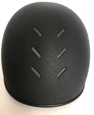 CHARLES OWEN JS1 PRO JOCKEY RIDING HELMET HAT SKULL CAP 56cm + hat silk VGC 