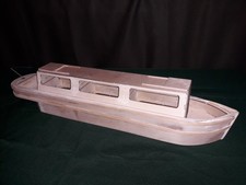 Narrow boat, plywood model kit