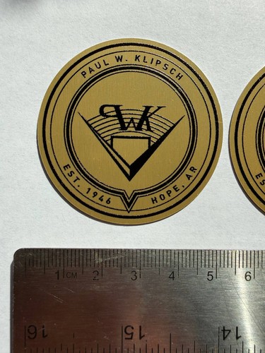Klipsch speaker badge custom - speaker,