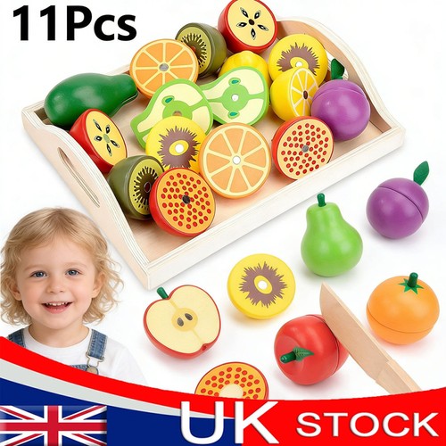 Wooden food cutting game - cutting,