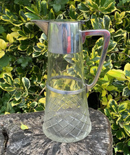 Art deco WMF crystal claret Jug