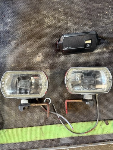Lucas spot fog lights - lucas,