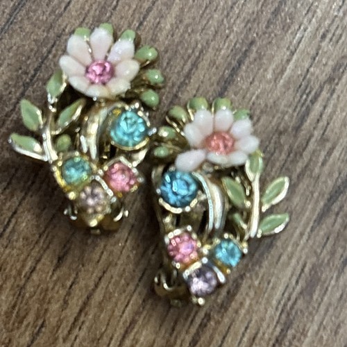 Vintage 1950s cold painted