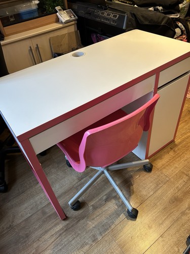 Ikea micke desk and chair - ikea,