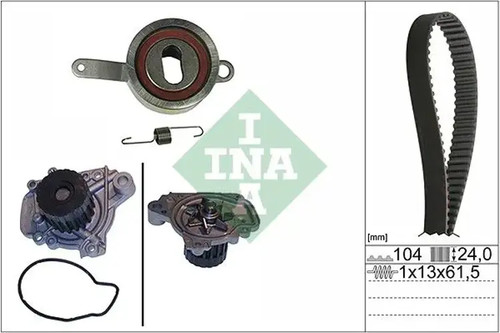 Timing belt kit water - kit,
