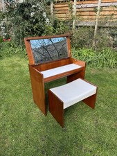 Stag Teak Compact Small Desk /
