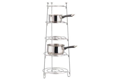 Saucepan stand tier - stand,