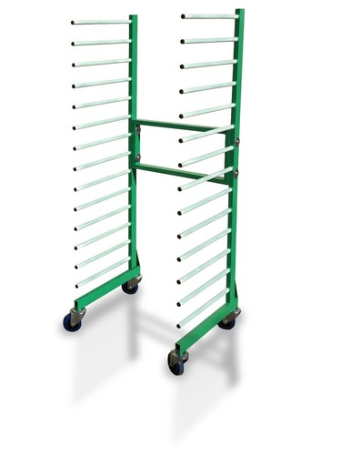 Mobile paint drying rack - mobile,