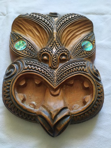 Vintage maori gable mask - vintage,