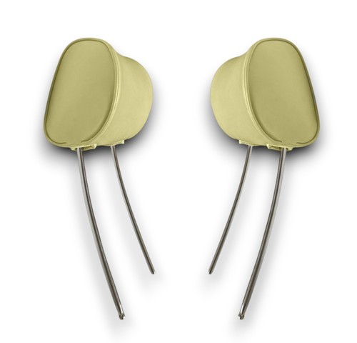 Front headrests with mounting - front,