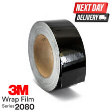 3M 2080 G12 GLOSS BLACK VINYL WRAP BEST QUALITY CAR WRAPPING / NEXT DAY DELIVERY