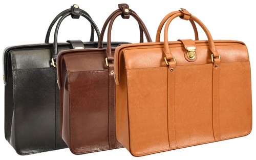 Premium leather doctors bag - leather,