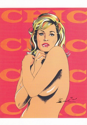 Postcard mel ramos chic - postcard:,