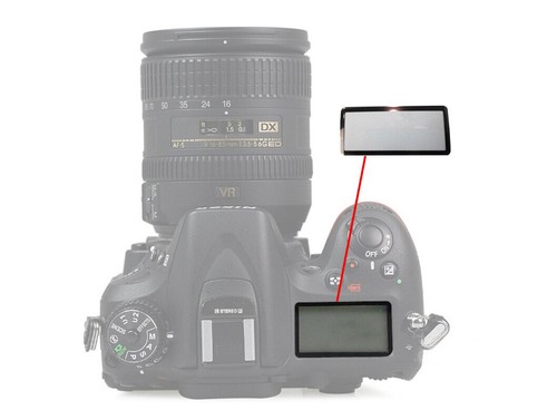 Top external outer lcd - top,