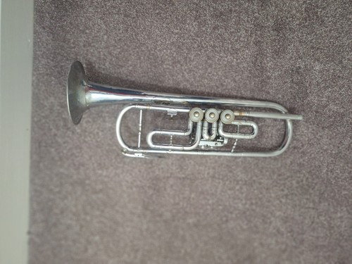 German wwii trumpet silver - german,