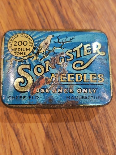 Songster gramophone needles - gramophone,
