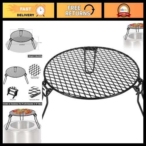 Portable folding campfire - folding,