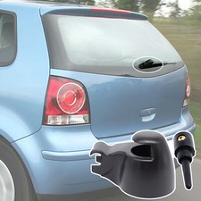 Car Rear Windshield Windscreen Wiper Arm Blade Rocker Cap Jet Nozzle Kit For VW