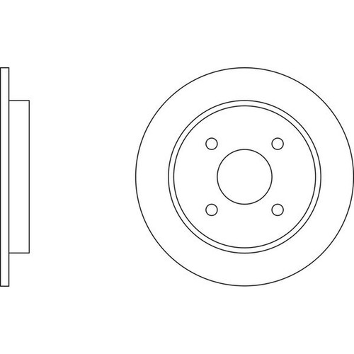 Apec blue brake disc - apec,