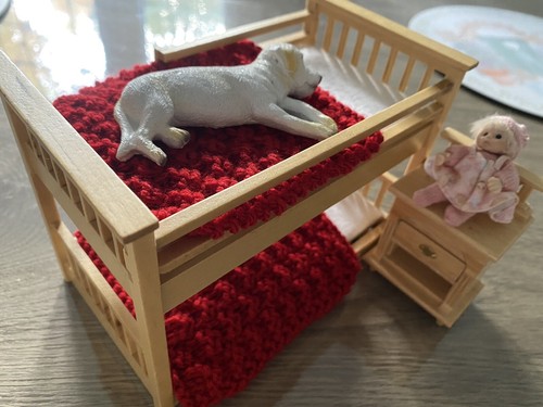 Dolls house christmas - house,