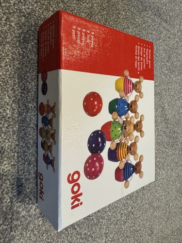 Goki wooden skittles game - skittles,