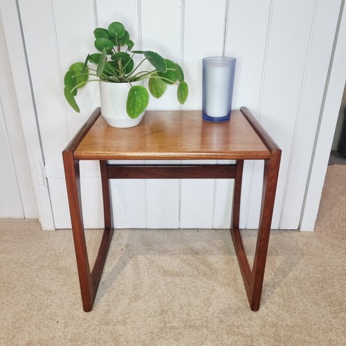 Plan teak quadrille side - quadrille,