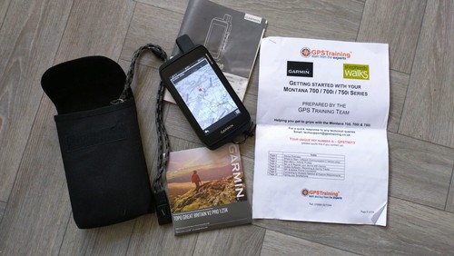 Garmin montana 700 hand - garmin,