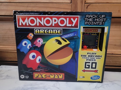 Monopoly arcade pac man board - arcade,