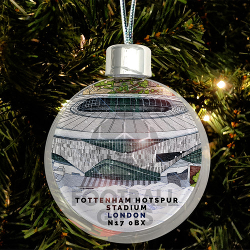 Spurs jumbo xmas bauble - spurs,