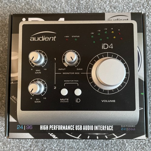 Audient id4 usb audio - audient,