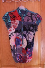 Desigual - Ladies Japanese print top excellent condition size large 12-14