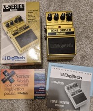 DigiTech TONE DRIVER Overdrive Distortion X-Series Guitar Effect Pedal