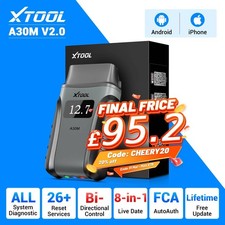 XTOOL A30M OBD2 Scanner All