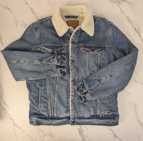Levis mens sherpa lined - levis, denim